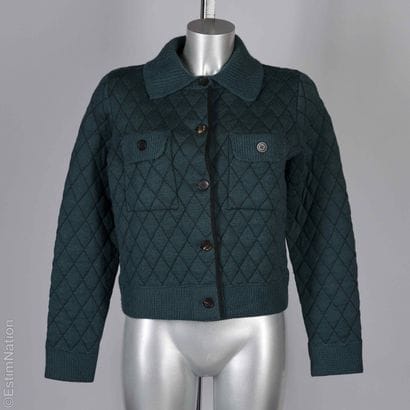 ERIC BOMPARD
VESTE matelassée en tricot cachemire...