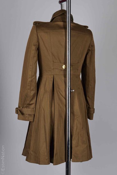 BURBERRY LONDON
TRENCH en gabardine de coton...