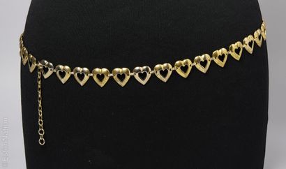 ANONYME VINTAGE
CEINTURE cœur en métal doré...
