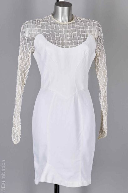 THIERRY MUGLER (MANQUE GRIFFE) CIRCA 1990
ROBE...