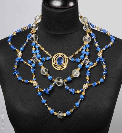 BÉNÉDICTE BOYER PIÈCE UNIQUE
COLLIER draperie...