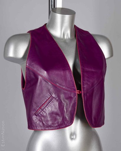 CHARLES JOURDAN CIRCA 1980
GILET en agneau...