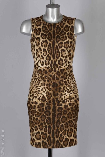 DOLCE & GABBANA
ROBE en coton tissé stretch...