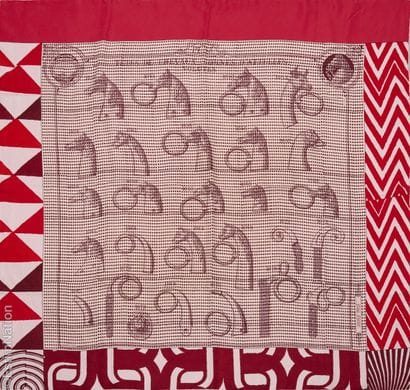HERMÈS PARIS
CARRE en twill de soie imprimé...