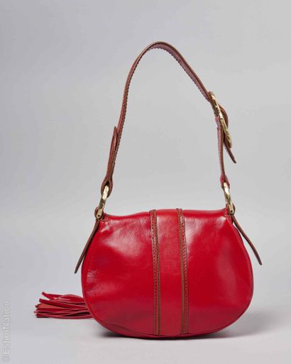 LANCEL
SAC en cuir de vachette aspect vieilli...