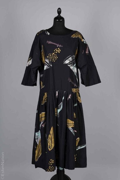 THE DESIGN HOUSE CIRCA 1985
ROBE en coton...