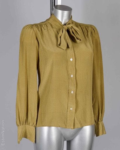 SAINT LAURENT RIVE GAUCHE CIRCA 1980/85
BLOUSE...