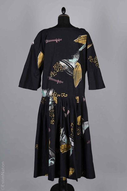 THE DESIGN HOUSE CIRCA 1985
ROBE en coton...