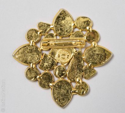 EDOUARD RAMBAUD PARIS
BROCHE en métal doré...