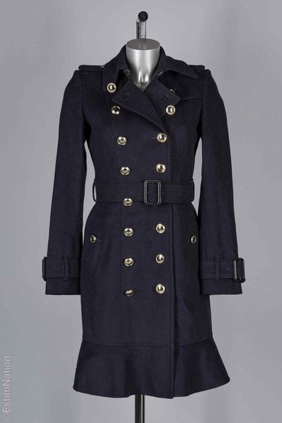 BURBERRY LONDON
TRENCH COAT en laine vierge...