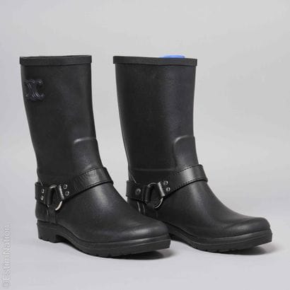 CELINE
PAIRE DE BOTTES DE PLUIE d'inspiration...