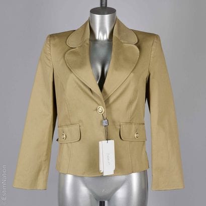 D&G DOLCE & GABBANA
VESTE en gabardine de...