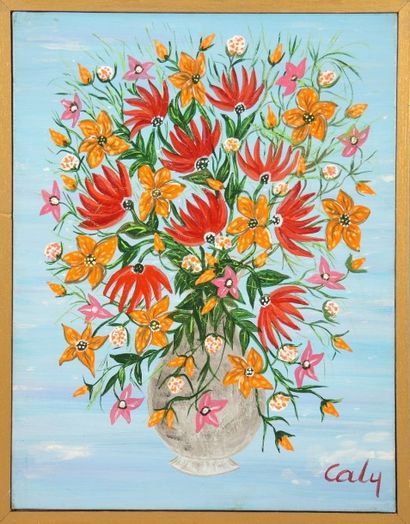 Odette CALY (1914-1993)
Deux huiles sur toiles...