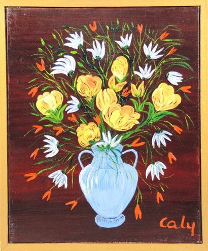 Odette CALY (1914-1993)
Trois huiles sur...