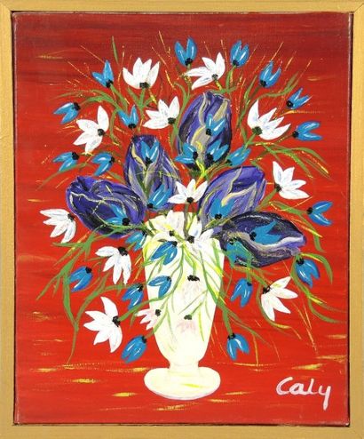 Odette CALY (1914-1993)
Trois huiles sur...