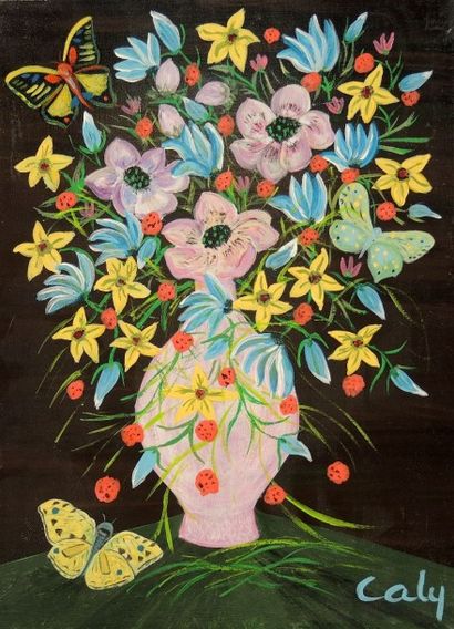 Odette CALY (1914-1993)
Deux huiles sur toiles...