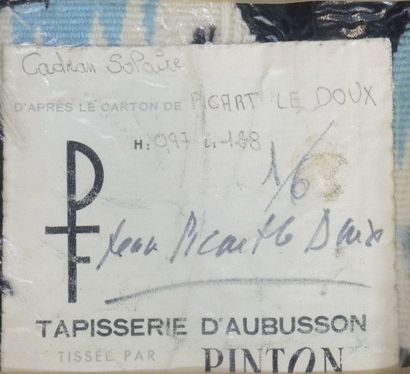 JEAN PICART LE DOUX (1902-1982) & AUBUSSON
