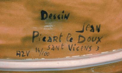 PICART LE DOUX (1902-1982) & VICENS
Plat...