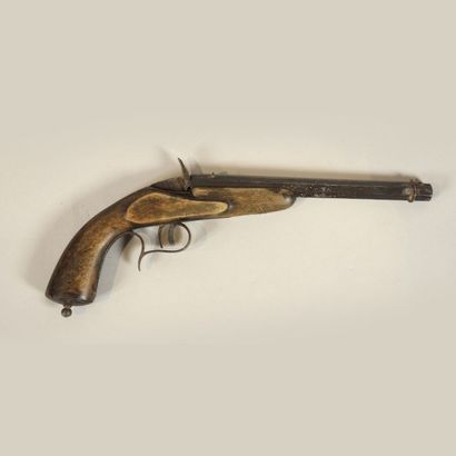 Arme de poing. La crosse en bois.

Vers ...