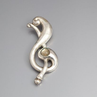 Estelle bijoux - (années 1980)
Broche « Clé...