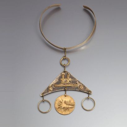 TRAVAIL FRANÇAIS - (années 1980)
Collier...