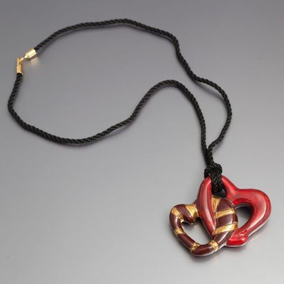 N.Lahaie - Emaux de Longwy (années 1990)
Pendentif...