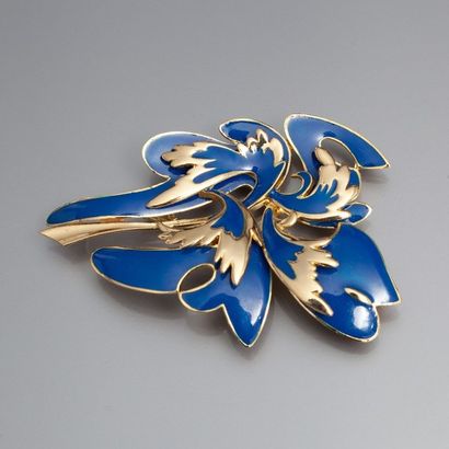 Orena Paris - (années 1970)
Broche en laiton...