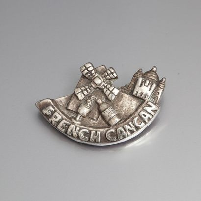 F.Volle - (années 1980)
Broche « French CanCan...