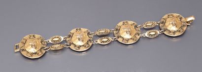 Georges Desrue pour Chanel - (années 1980)
Bracelet...