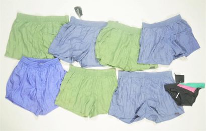 JANTZEN, AERODYNAMICS
LOT de SEPT SHORTS...