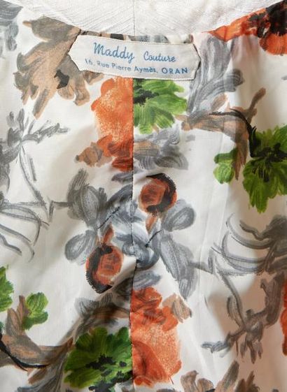 MADDY COUTURE Oran circa 1950
MANTEAU en...