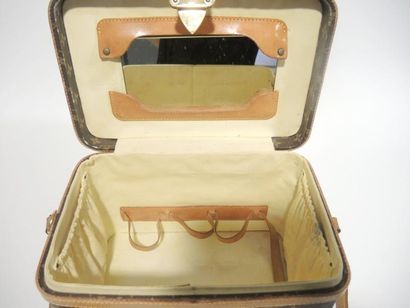 LOUIS VUITTON vintage circa 1970-80
VANITY-CASE...