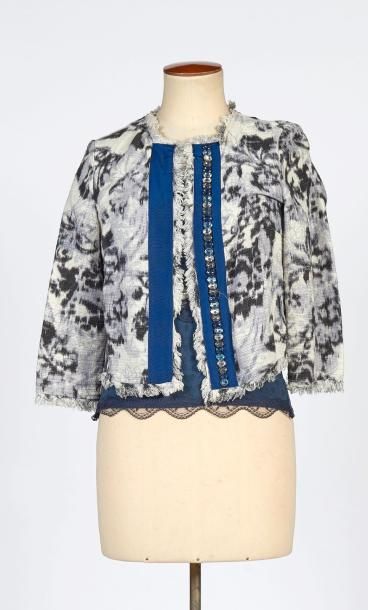 PINKO, RINASCIMENTO
VESTE en lin et coton...