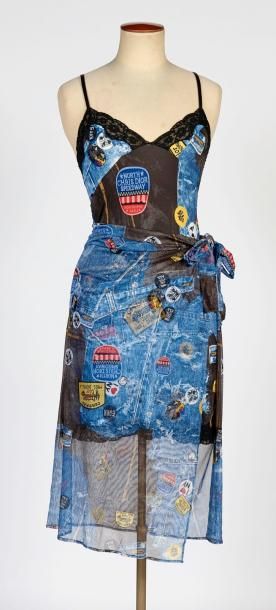 Christian DIOR par john Galliano circa 1997
ENSEMBLE...