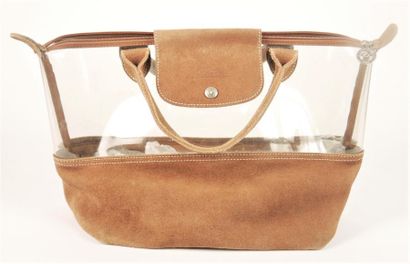 LONGCHAMP
DEUX CABAS en porc velours: le...