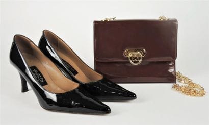 ESCADA, VIVALDI
SAC DU SOIR en cuir vernis...