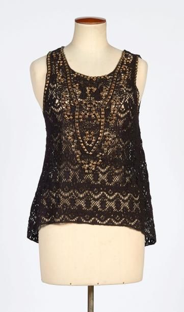 THE BAROWN, BELAIR, ECOTE
TUNIQUE en macramé...