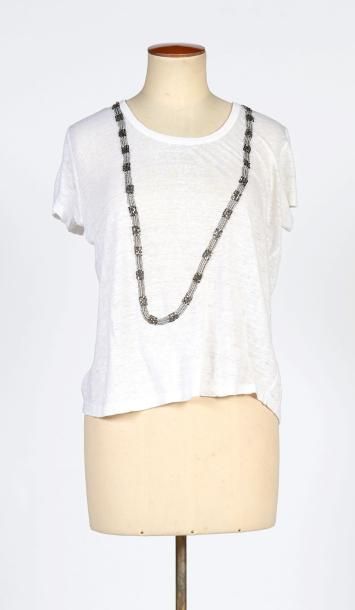 SANDRO, GAT RIMON
T-SHIRT en lin et coton...