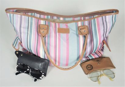 DANIEL HECHTER, MIKLI, RAY BAN
CABAS en toile...