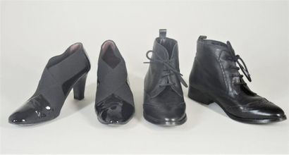 STUDIO PALOMA, ANONYME
PAIRE DE BOTTINES...