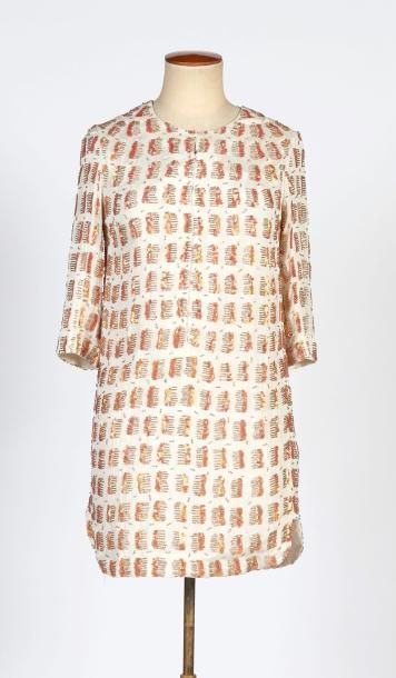 ANTIK BATIK
ROBE droite en viscose blanc...