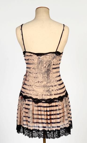 JEAN PAUL GAULTIER SOLEIL
ROBE en résille...