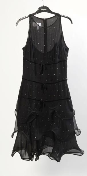 JIKI MONTECARLO
ROBE volantée étagée en crêpe...