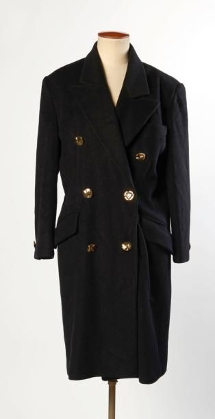 ANONYME, WEILL
MANTEAU en laine et cachemire...