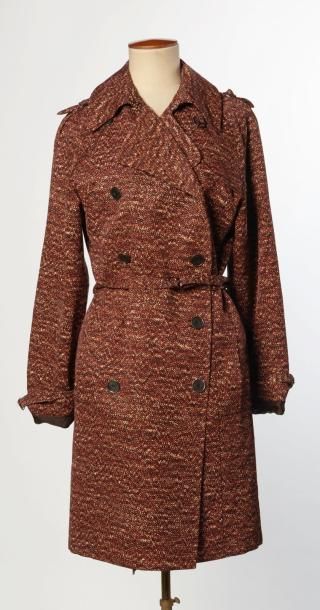 HERMES Paris
TRENCH-COAT en coton mélangé...