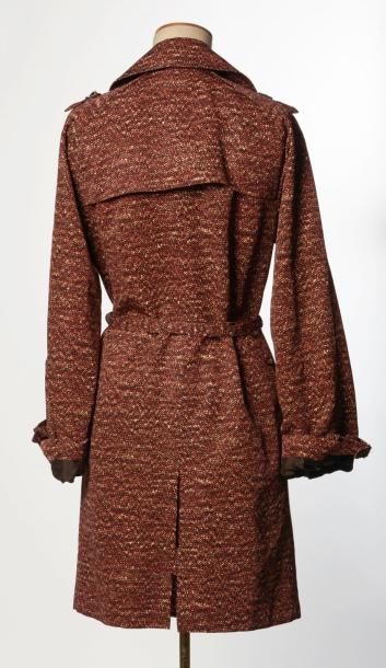 HERMES Paris
TRENCH-COAT en coton mélangé...