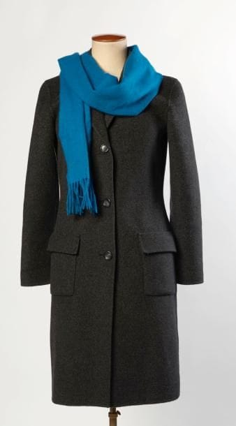 CYRILLUS, ANONYME
MANTEAU en laine et angora...