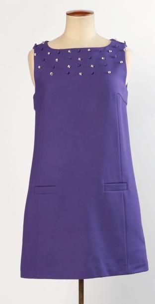 TARA JARMON
ROBE évasée en gabardine de laine...