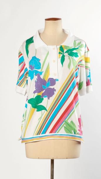 LEONARD vintage
POLO en tricot de coton blanc...
