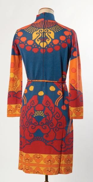 LEONARD vintage
ROBE en jersey de laine mélangée...